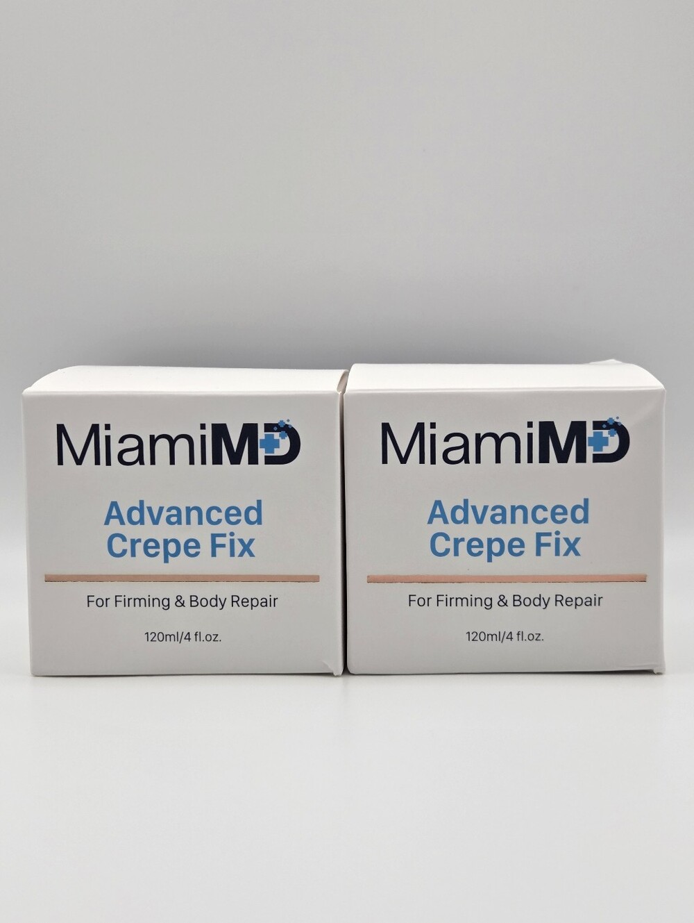 MiamiMD 2 PACK ( Miami MD) ADVANCED CREPE FIX For Firming & Body Repair 4oz NEW